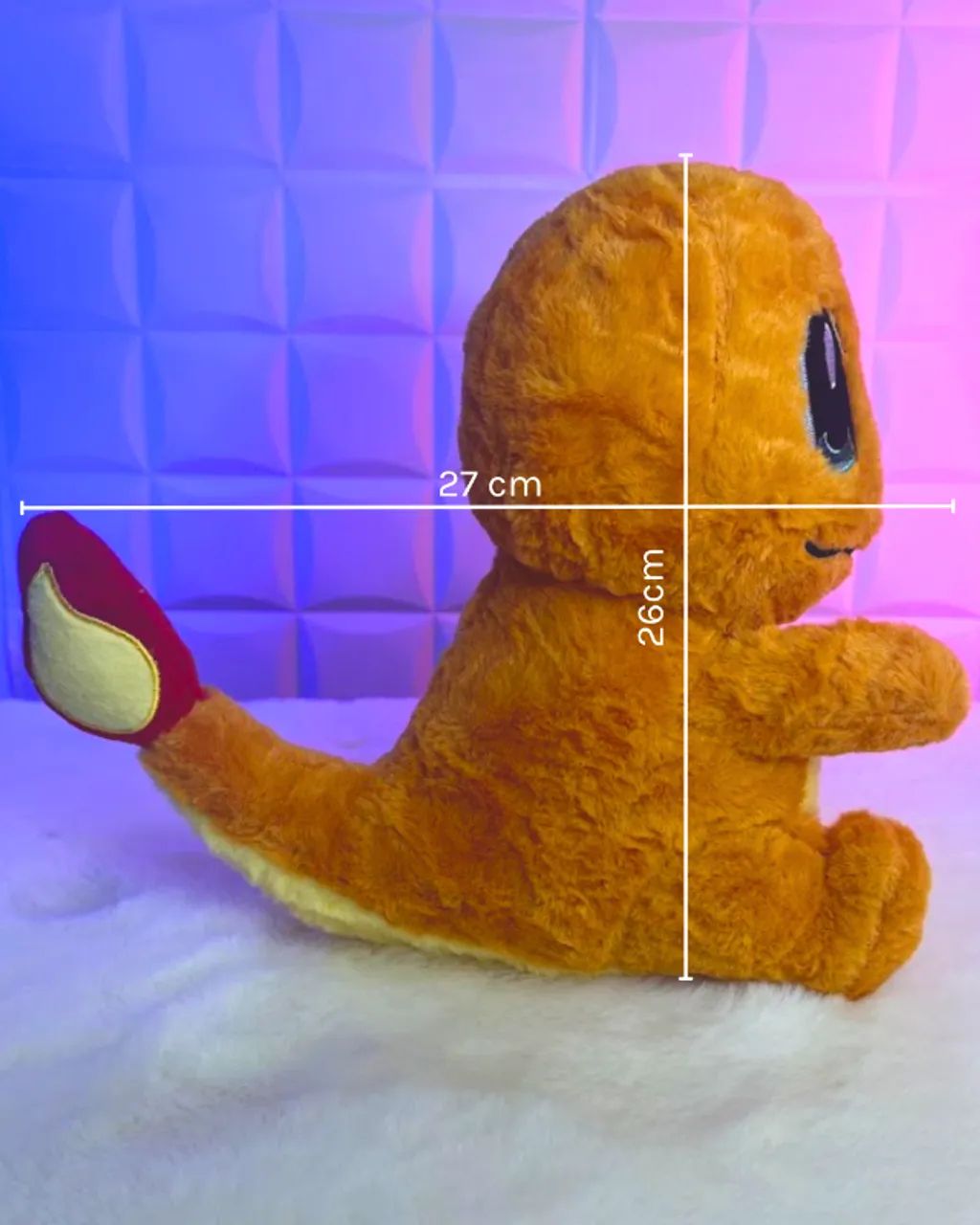 Pelúcia Charmander Pokémon - 27cm - Foto 4