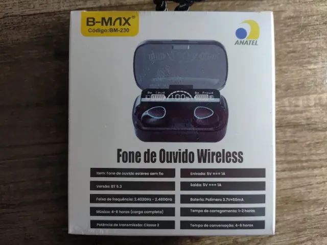 Fone de Ouvido Bluetooth Wireless B-MAX BM-230 - Bluetooth 5.3 - Foto 5