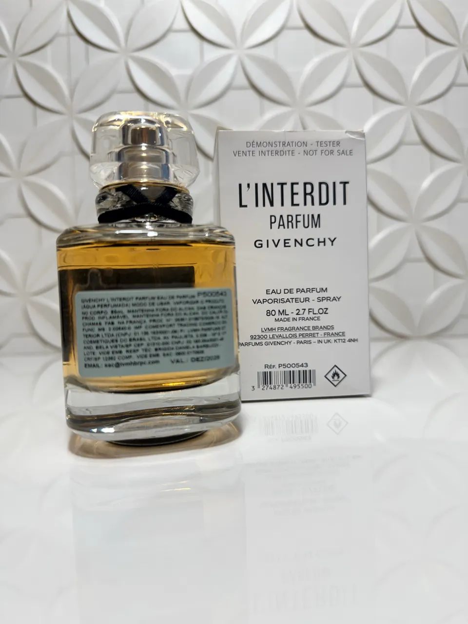 Givenchy Linterdit Parfum 80ml - Tester - Foto 2