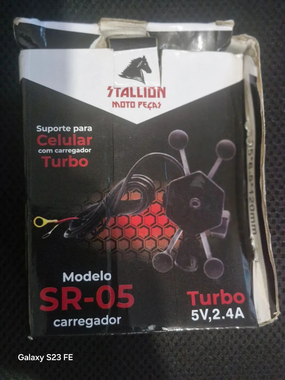 suporte para celular com carregador turbo