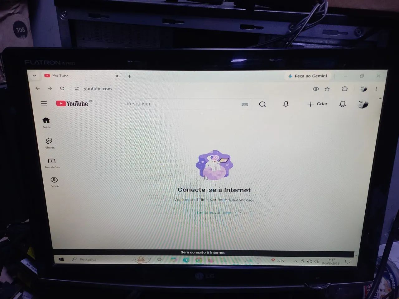Monitor LG 17pol.  - Foto 3