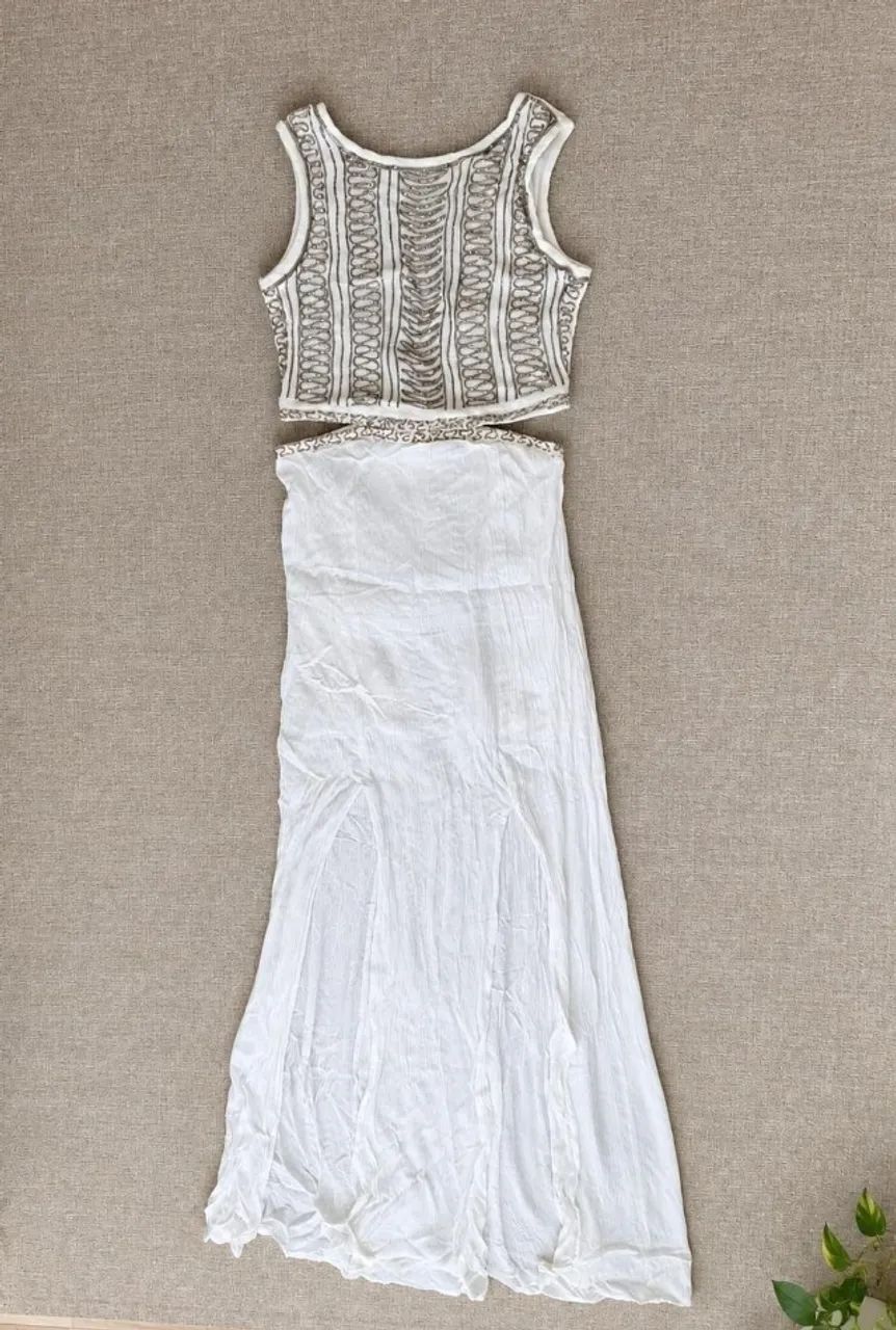 Vestido de festa branco 