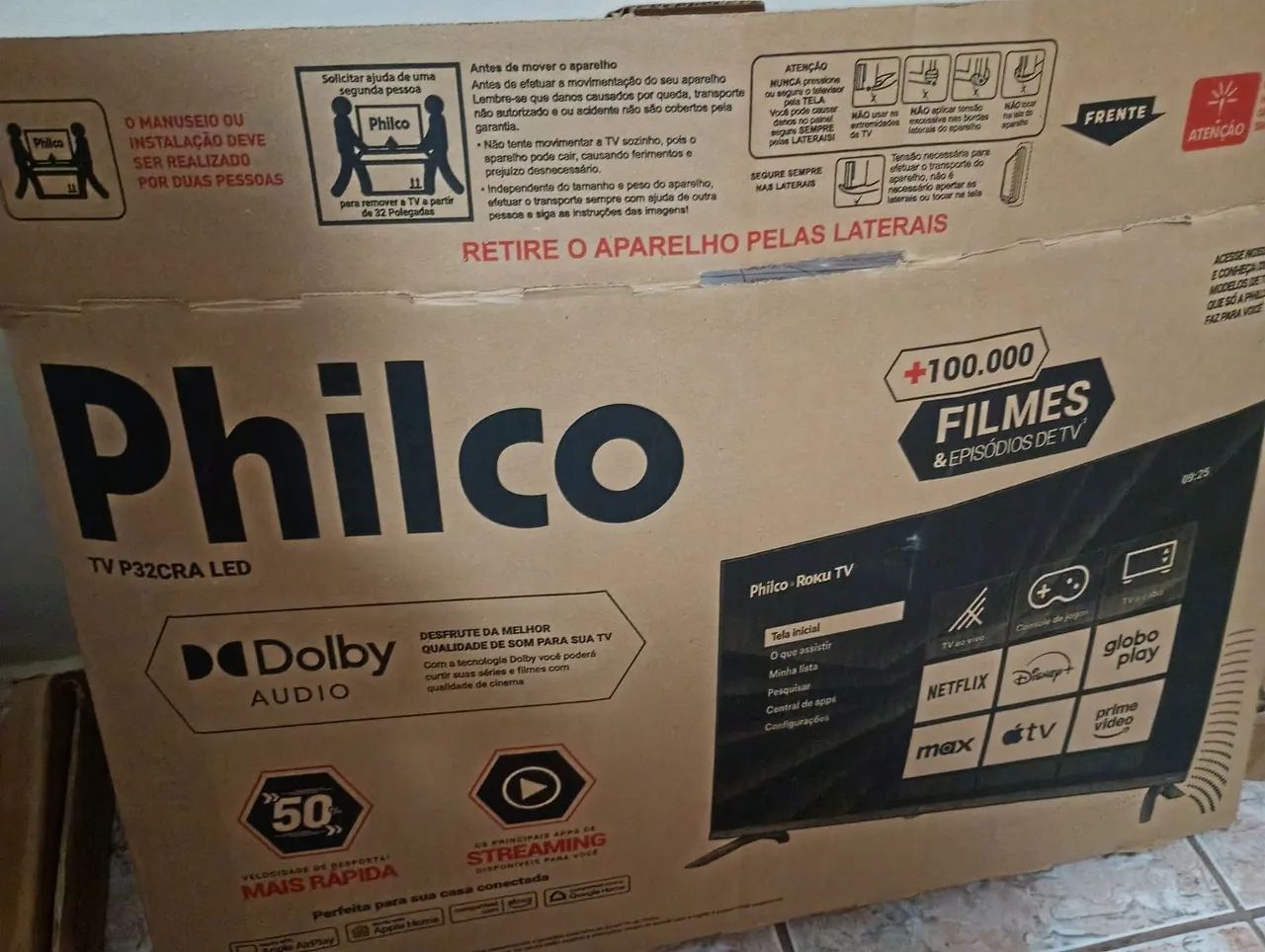 Vendo TV. smart  32 polegadas Uma na caixa outra usada funcionando.