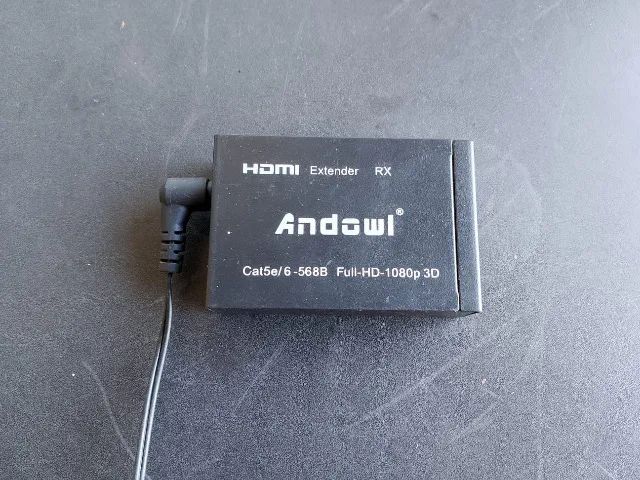 Extensor Hdmi 60m Conversor Via Cabo De Rede Cat5E/6  - Foto 5