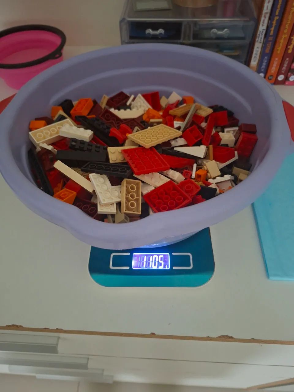 Lote de peças lego