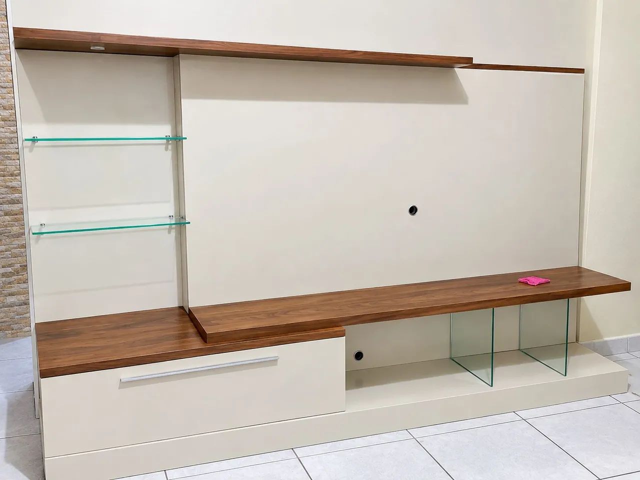 Estante Home com painel de TV até 60 polegadas com Iluminação em Led.