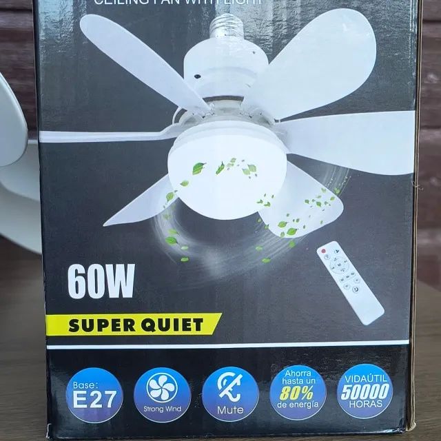 Ventilador De Teto Com Luz - Foto 2