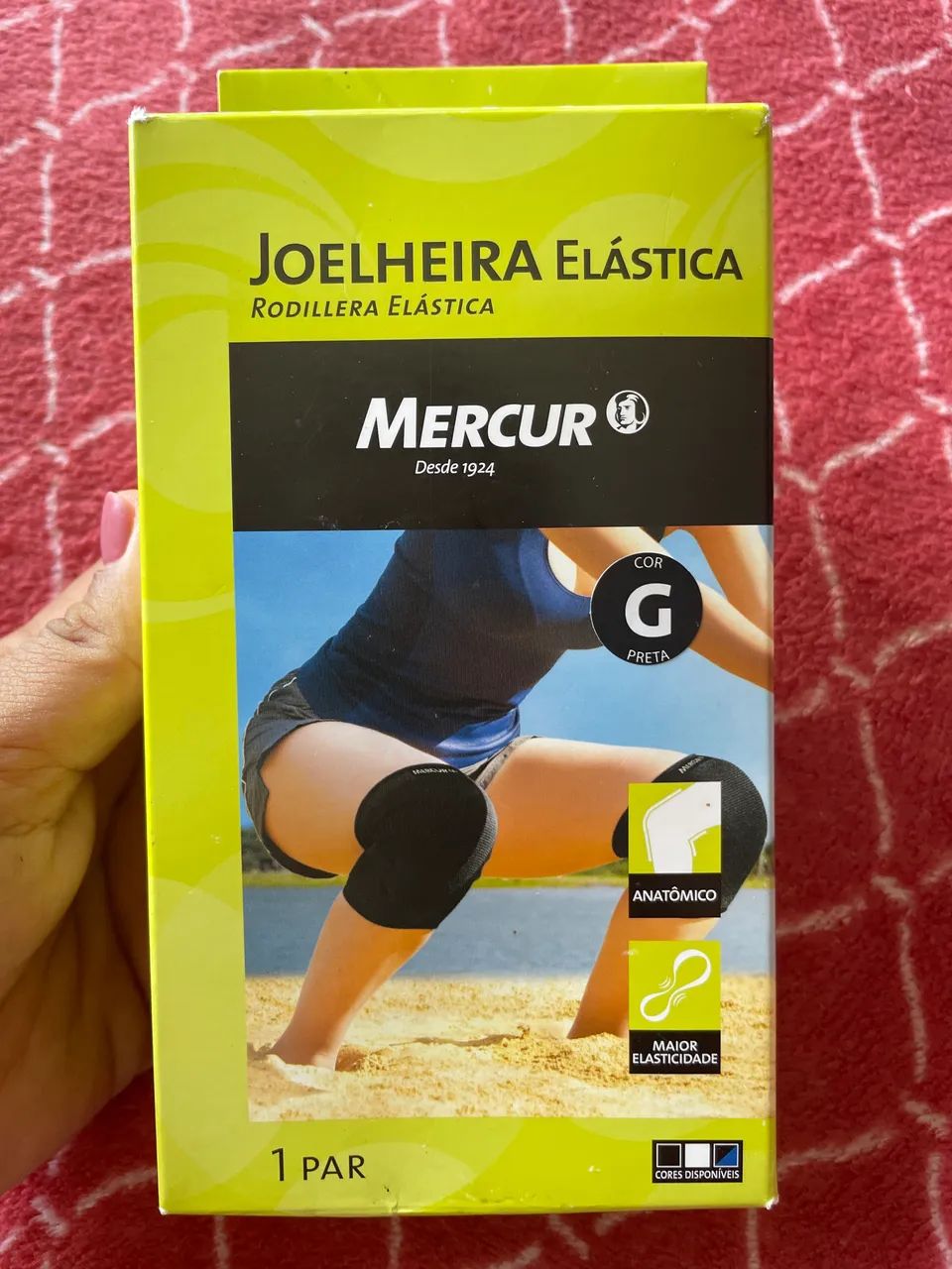 Joelheira elástica 