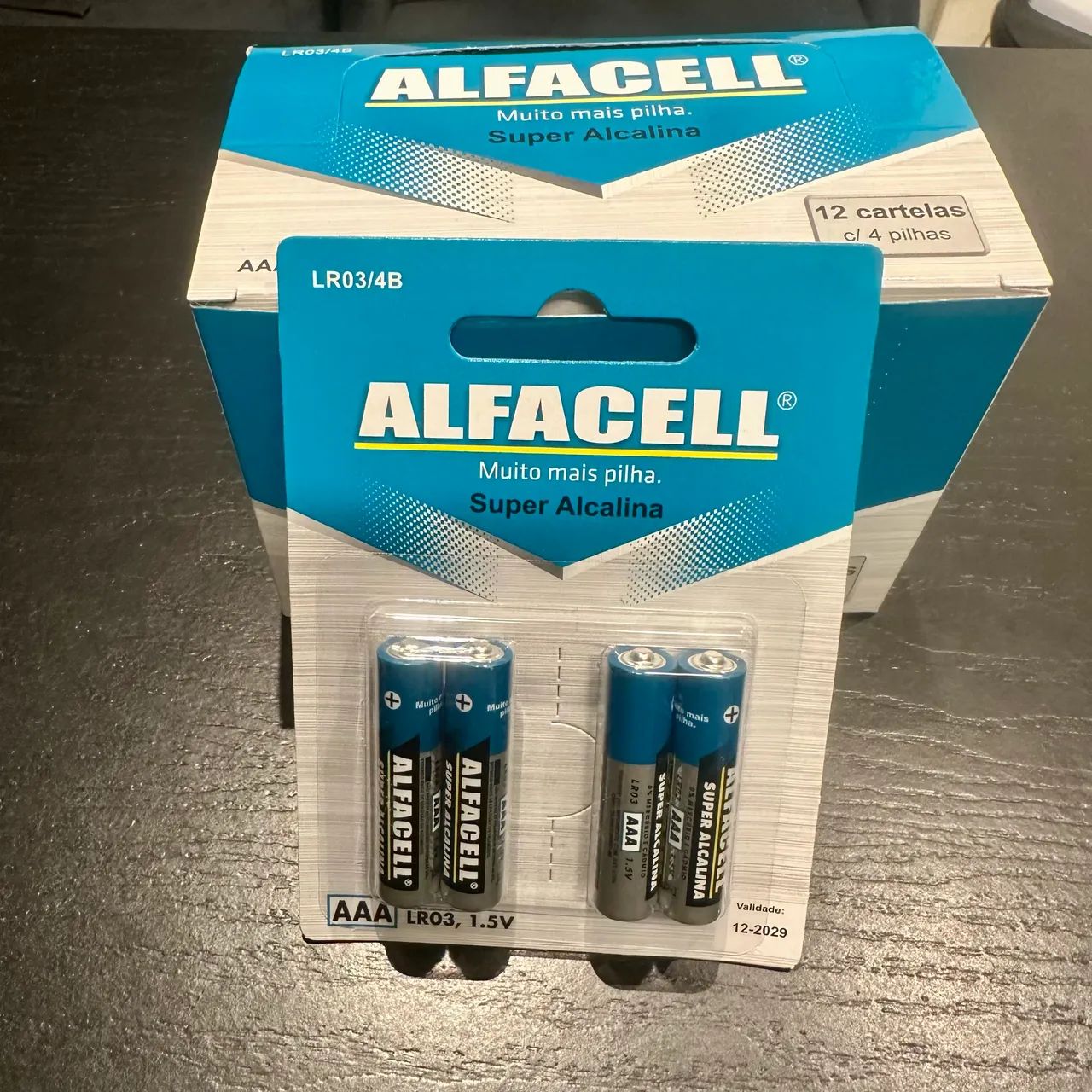 Pilhas alcalina AAA e AA  - Foto 5