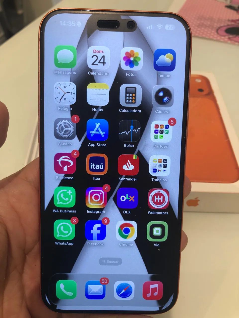 Iphone 17 Pro Max 256gb Laranja - Foto 4