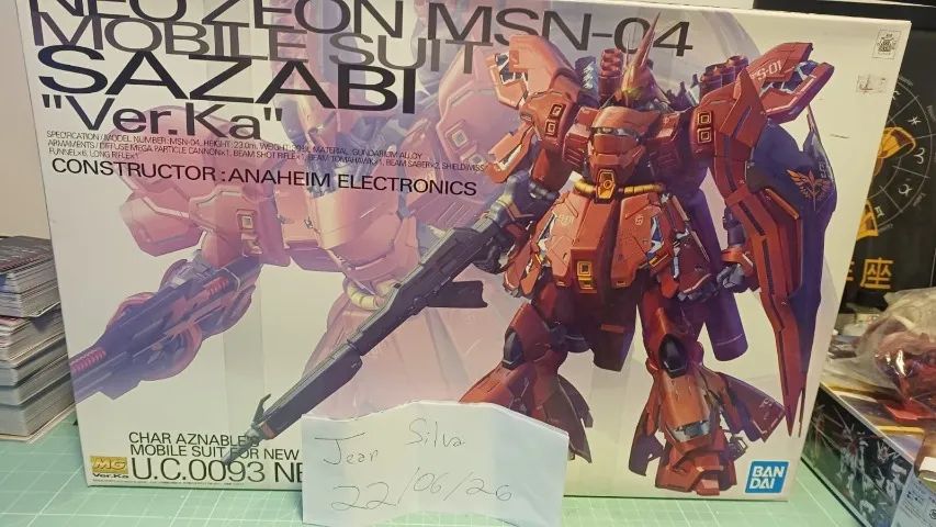  Gundam Sazabi Ver Ka Master Grade - BANDAI 