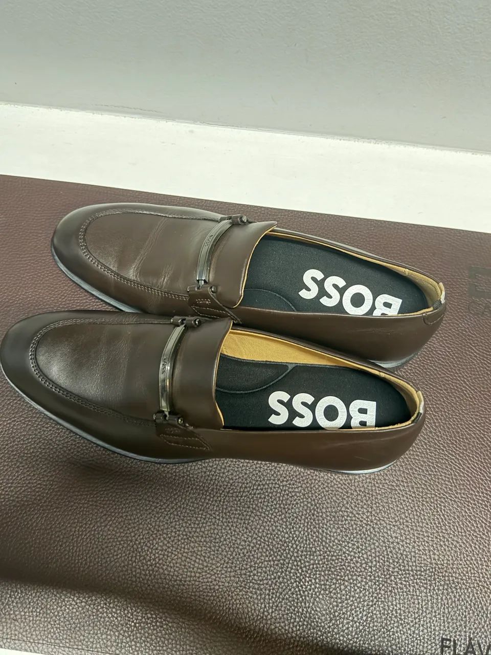 Sapato ( mocassim ) Hugo Boss Original e novo - Foto 5