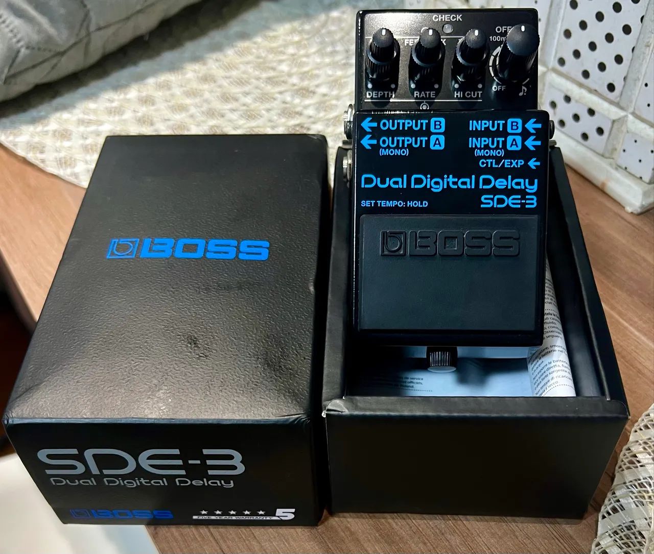 Pedal Boss SDE-3 Dual Digital Delay - Instrumentos musicais