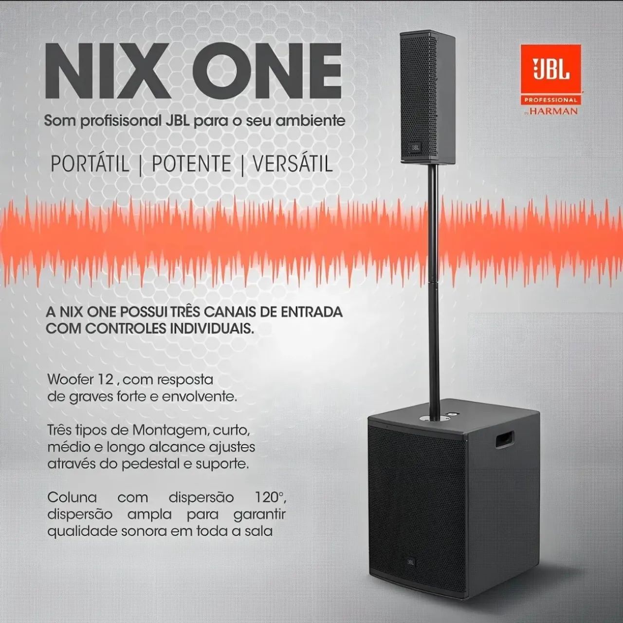 2 Torres ativas, Mini PA, JBL  - Foto 2