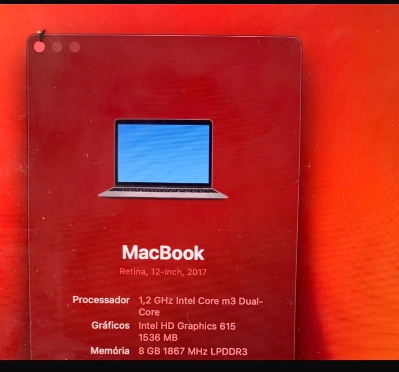 MacBook 12 inch 2017 8 Ran 250GB