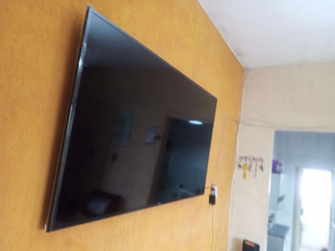 Tv Smartv, Samsung, LED 4k,  tela quebrada , 65 PG - Foto 2