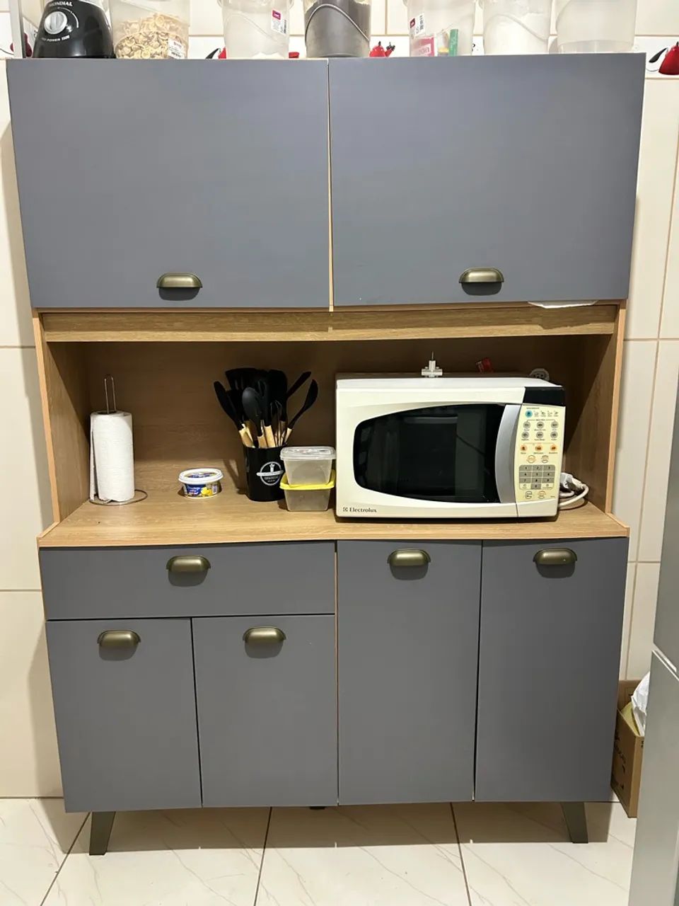 Armário de Cozinha Retrô 