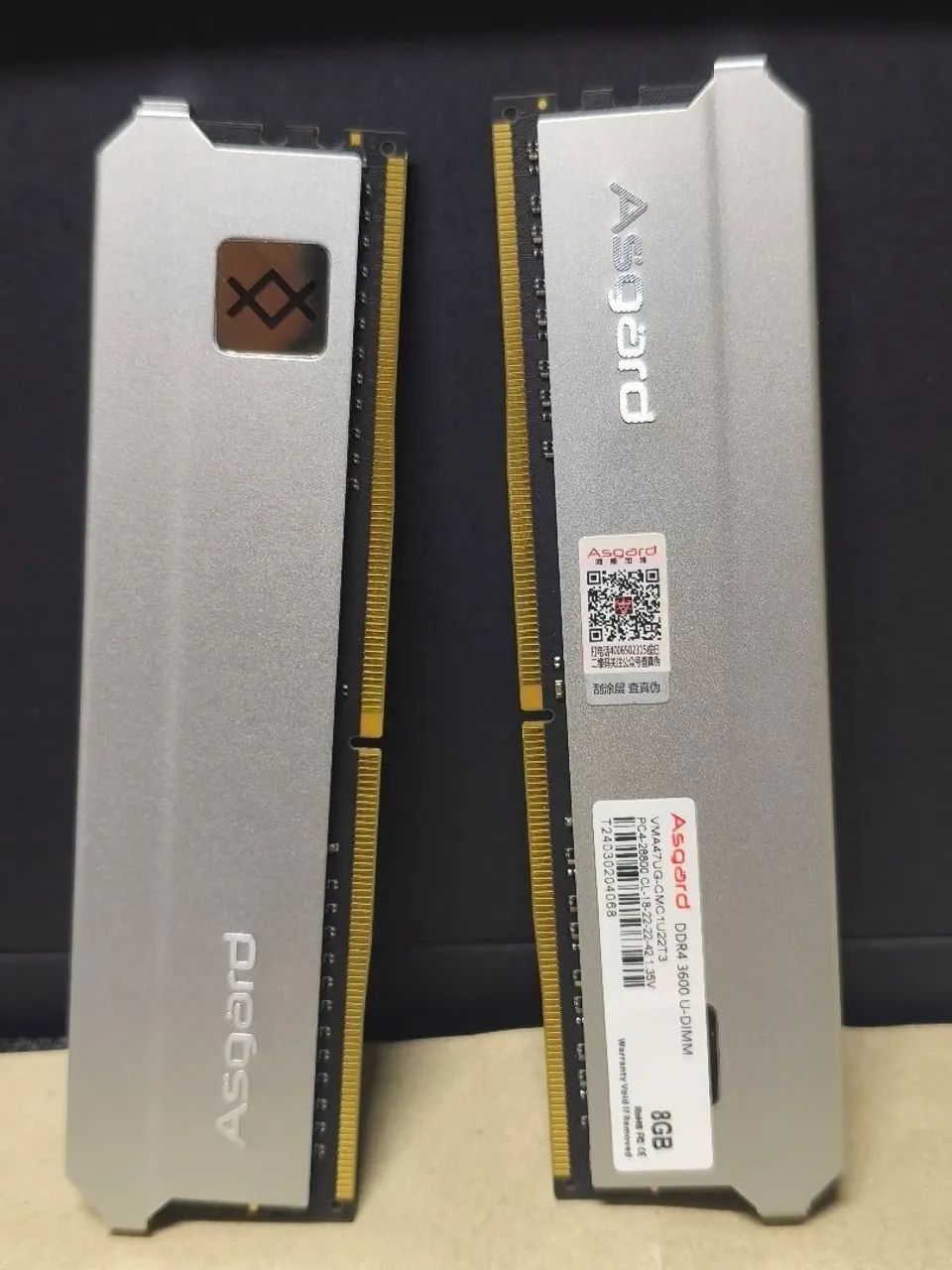 Memória ram ASGARD 2X8 3600mhz - Foto 5