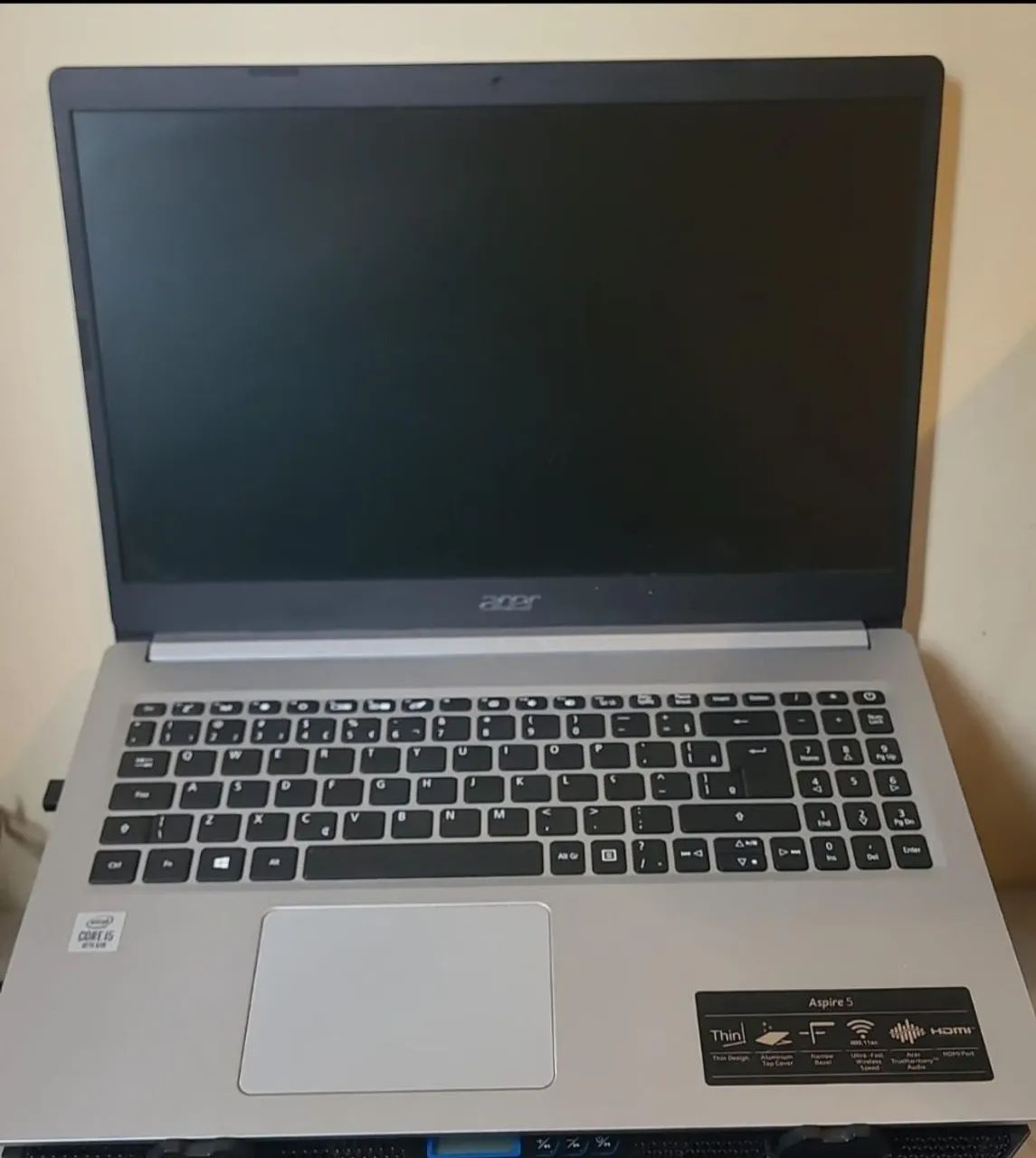 Notebook acer aspire 5