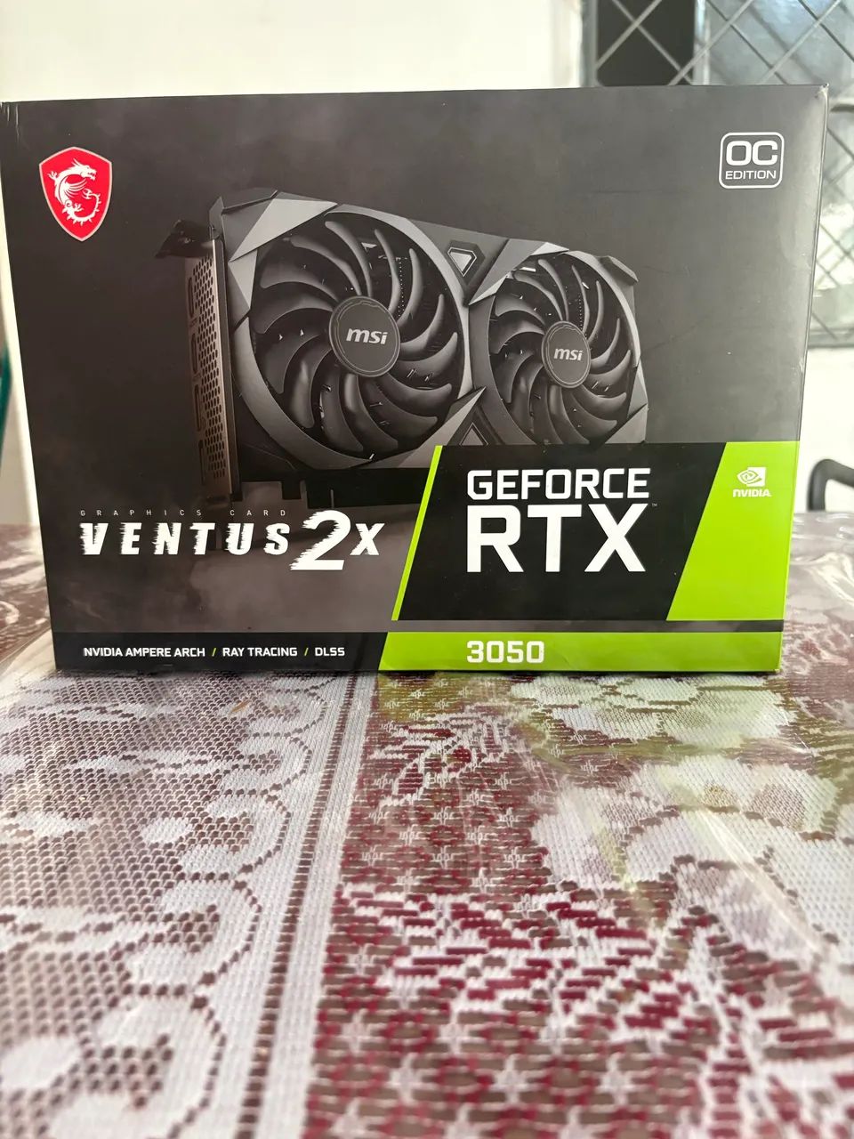 Placa de vídeo RTX 3050 8GB DDR6 MSI - Foto 2