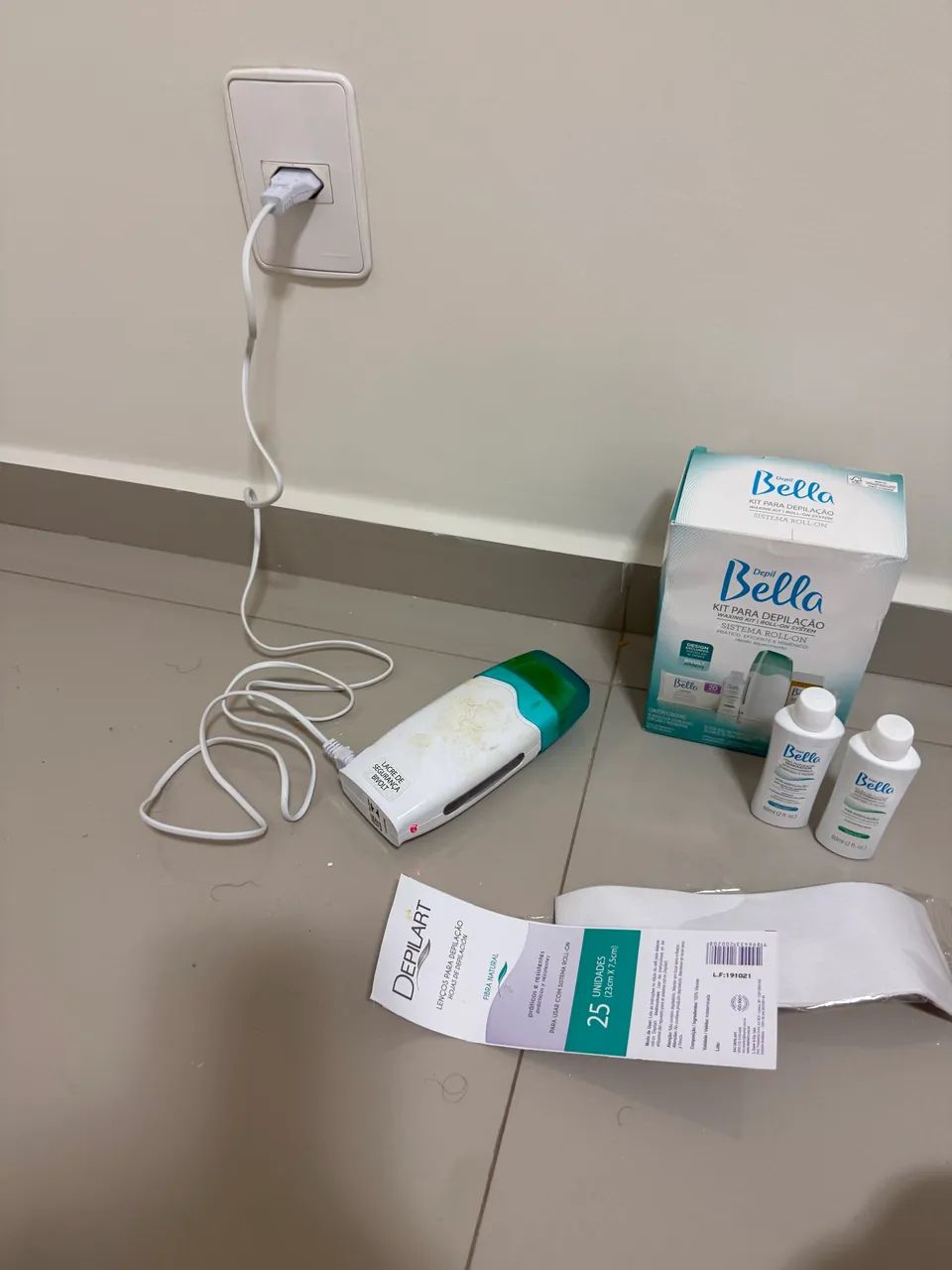 Kit para depilação  - Foto 3