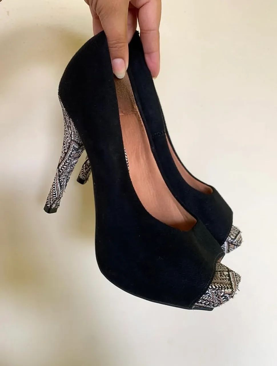 Sapato peep toe - Vizzano - Foto 3