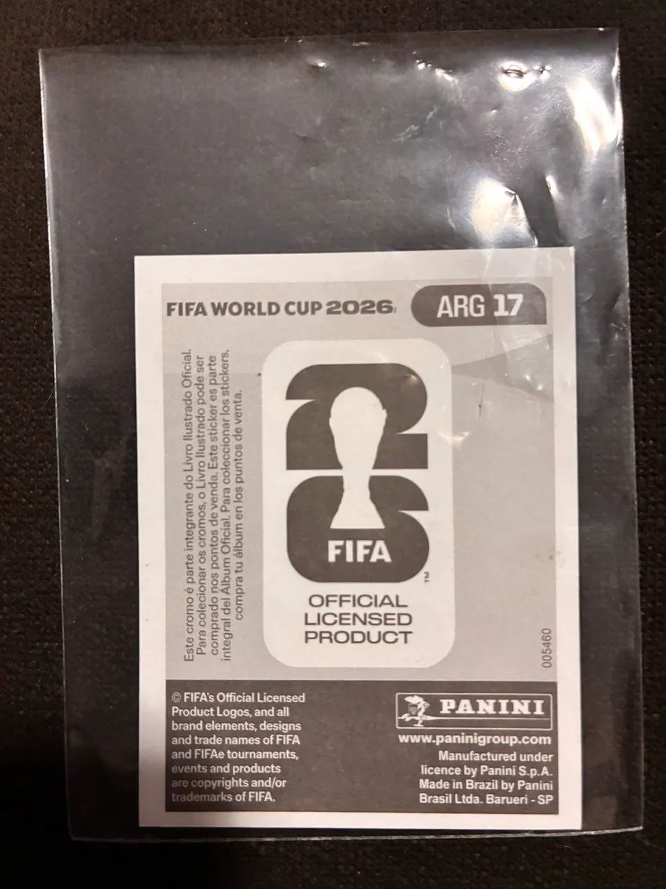 Figurinha da copa Lionel Messi - Foto 2