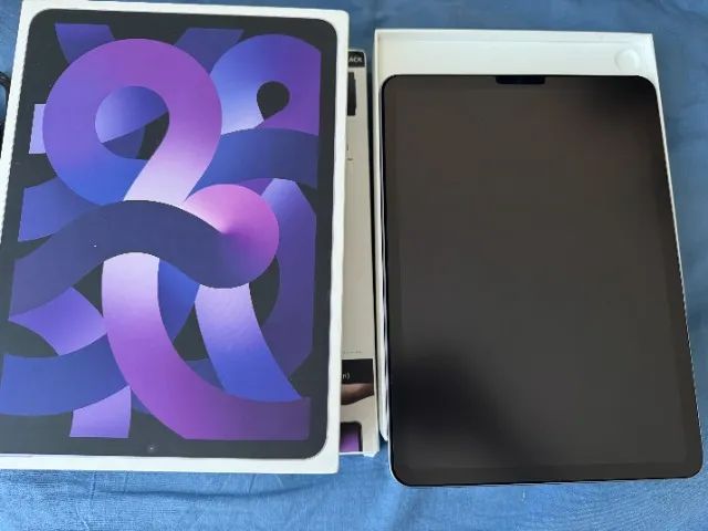 希少 iPad Air 5 256GB 紫 + Apple Pencil KaBuM Aperte o K e evolua em Tecnologia e Games