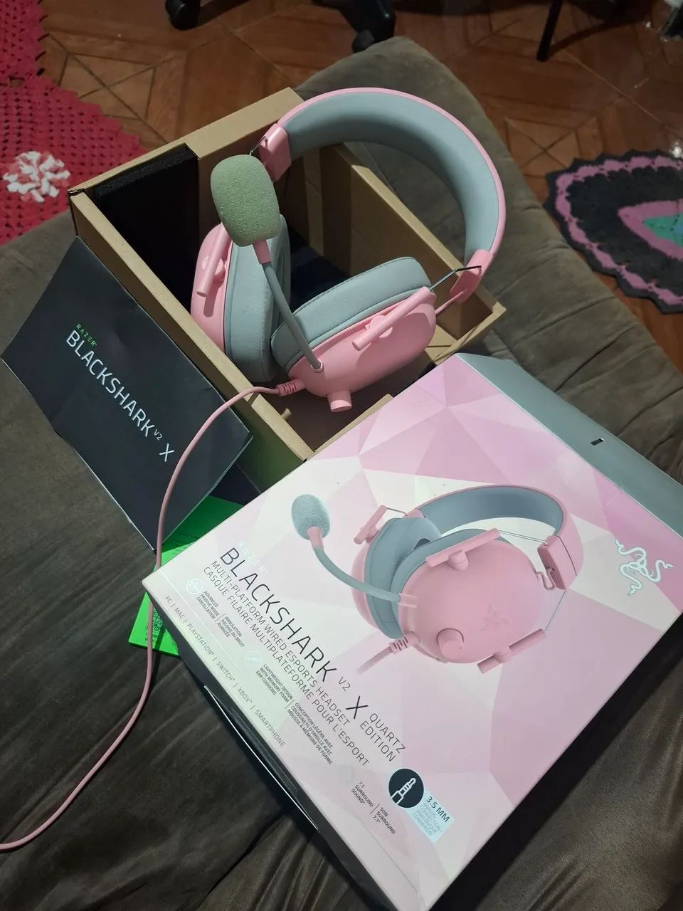 Headset Razer BlackShark v2 - Foto 4