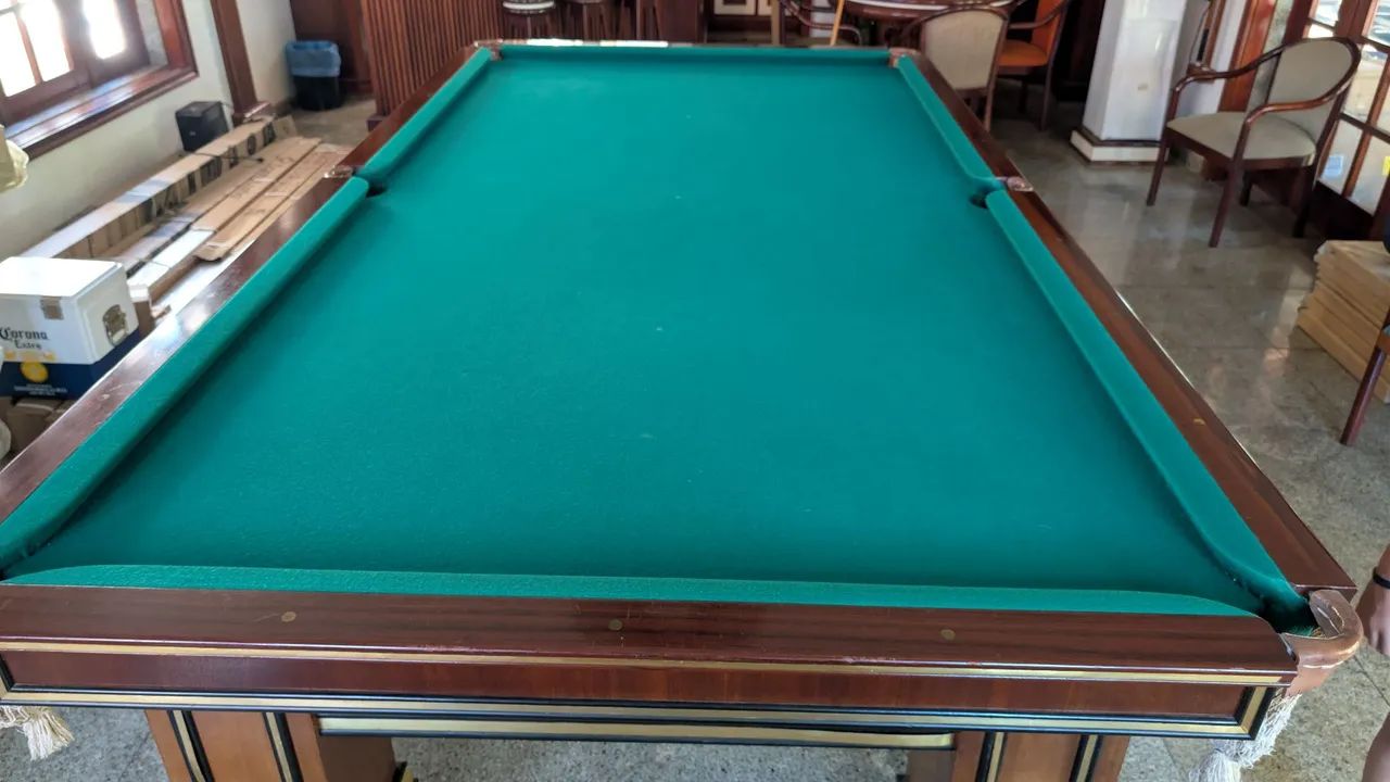 *RARIDADE* MESA DE SINUCA BRONZIK OFICIAL - Foto 2