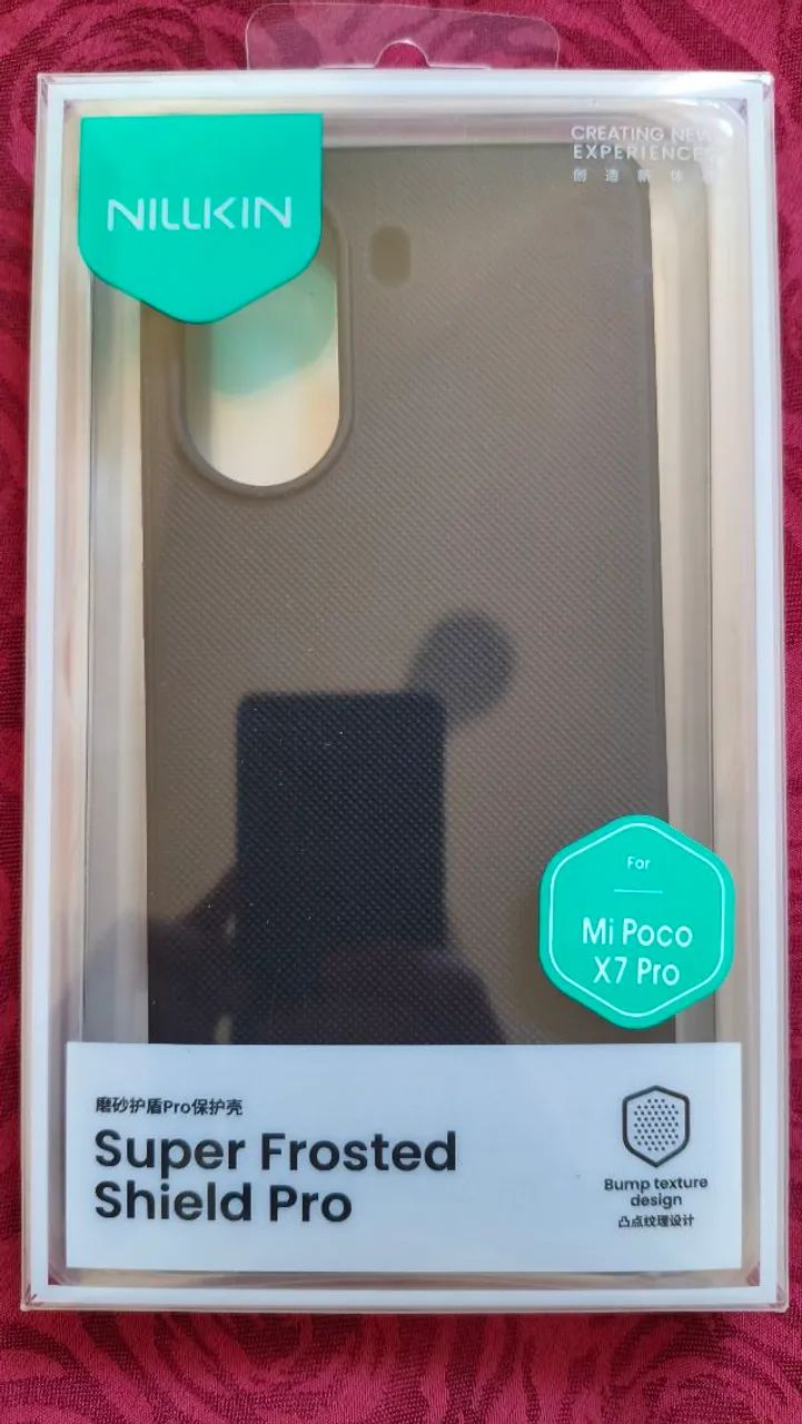 NILLKIN POCO X7 Pró Capa Case BLACK - Foto 4