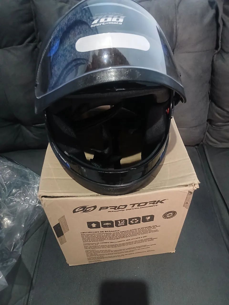 Capacete novo nunca usado  - Foto 2