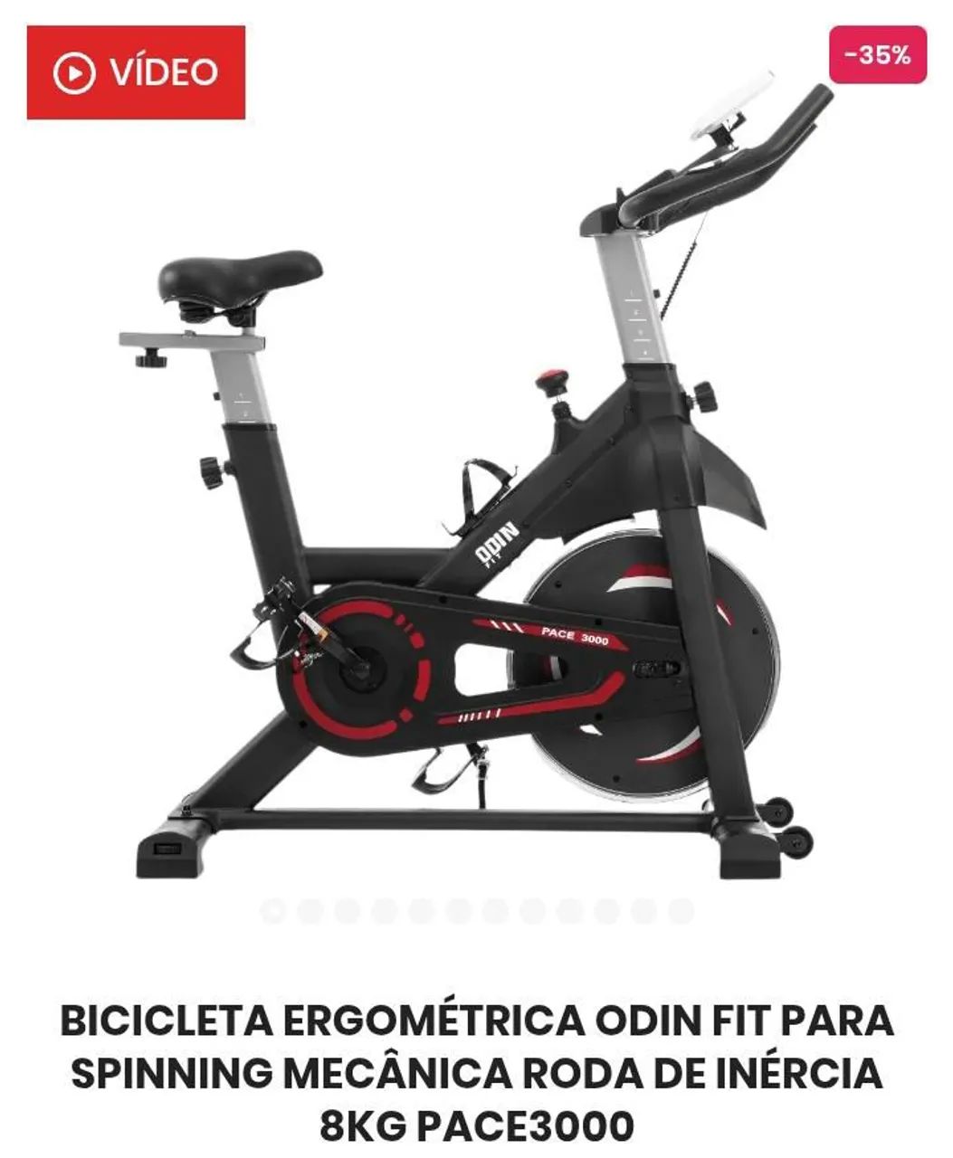 Bicicleta ergométrica 