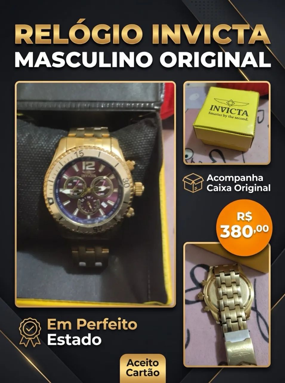 Relógio Invicto Original 