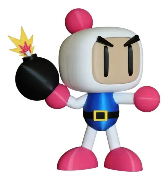Boneco Decorativo Colecionavel Bomberman - Foto 4