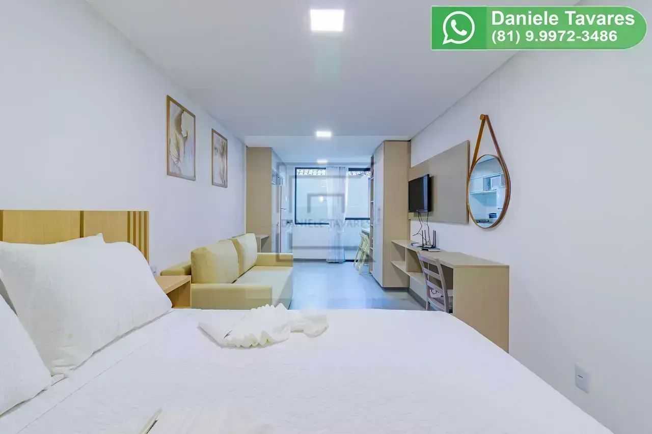 STUDIO COM PISCINA PRIVATIVA EM PORTO DE GALINHAS | MOBILIADO