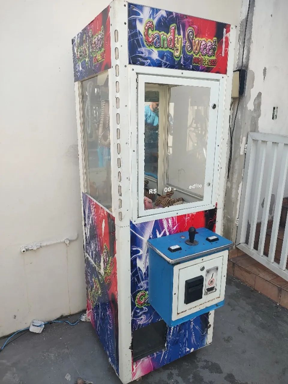 Máquina Grua. Pega Urso.Vending Machine, Funcionando.  - Foto 2