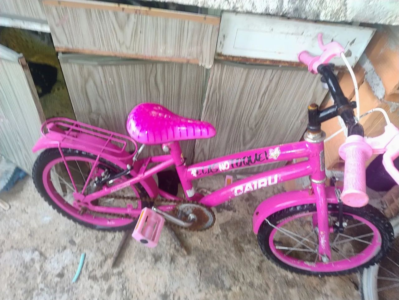 Bicicleta com garupa infantil  - Foto 2