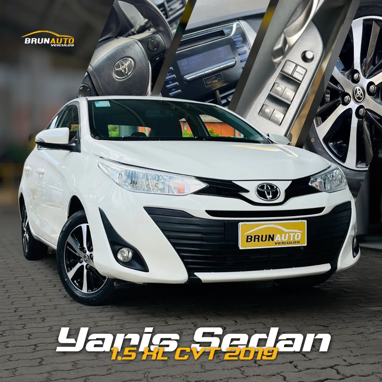 Toyota Yaris XL Sedan 1.5 Flex 16V 4P Mec. 2019