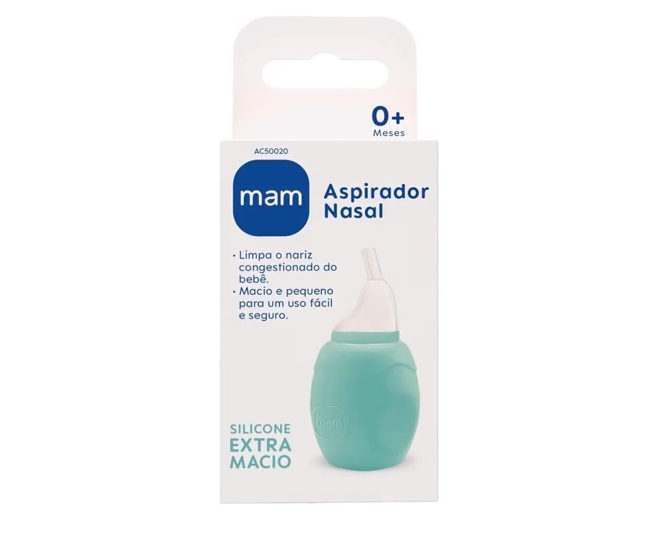 Aspirador nasal de silicone MAM  - Foto 2
