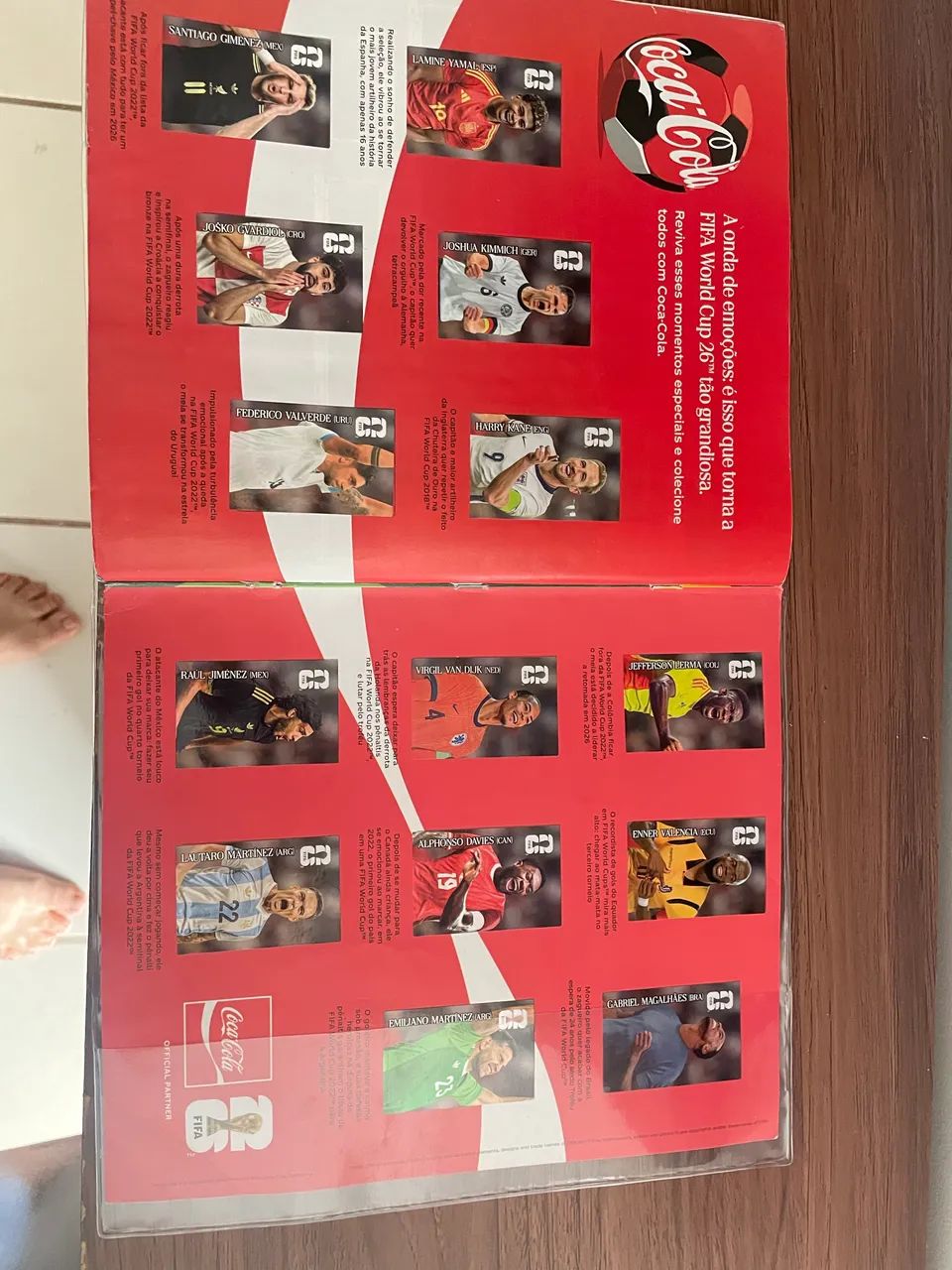Álbum da copa 2026 - Foto 3