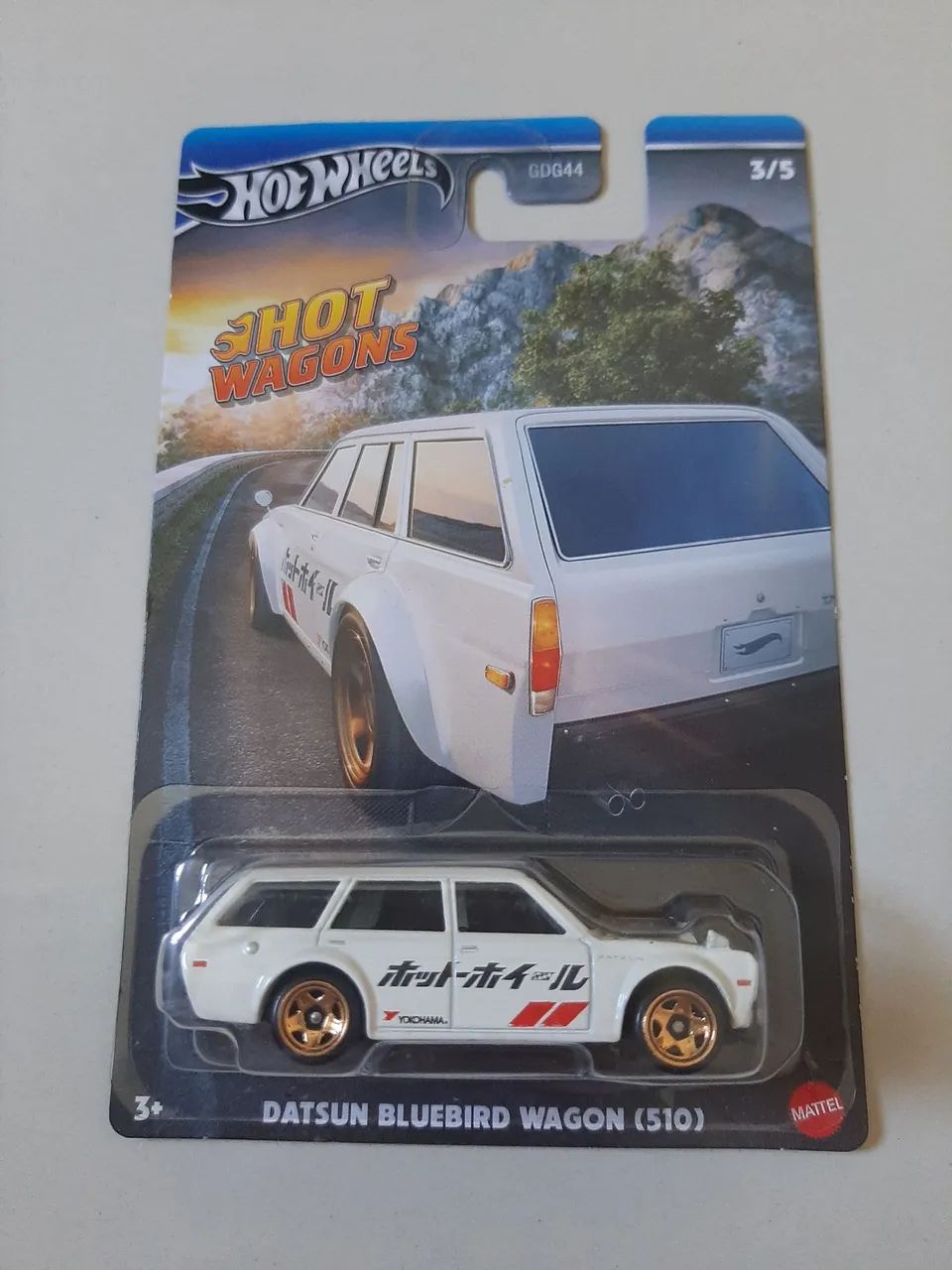 Hot Wheels Datsun Wagon 510 Hot Wagons Silver Series