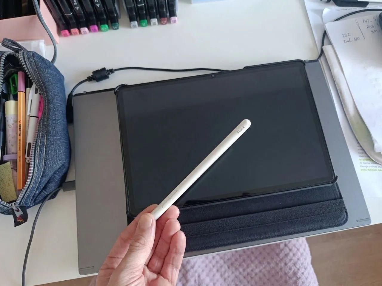 Tablet Xiaomi Redmi Pad 2 + caneta rejeição de palma