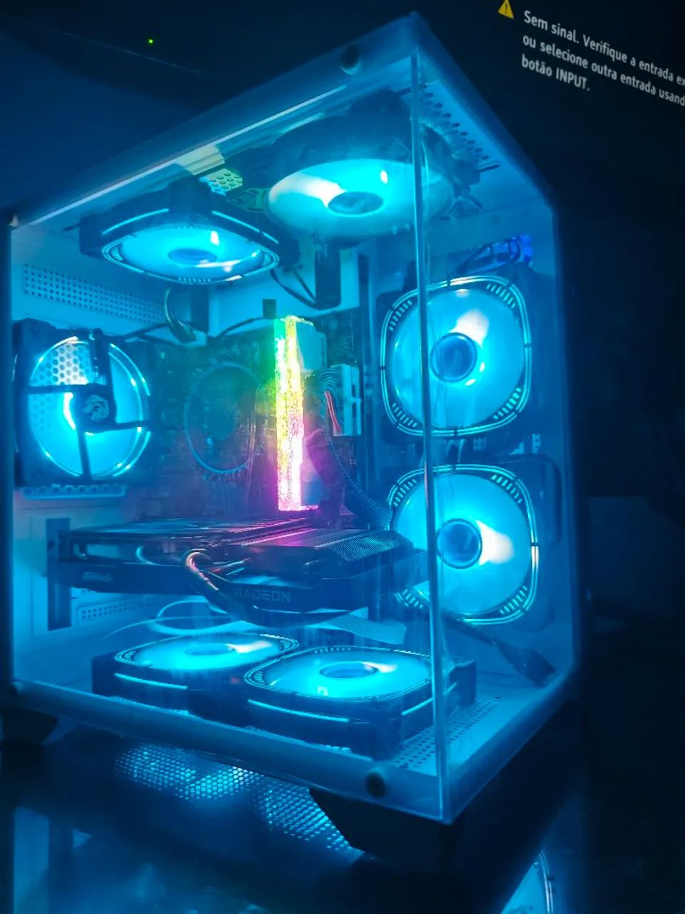 Pc gamer completo/workstation rx 5700 xt e  i5 12° geraçao - Foto 3
