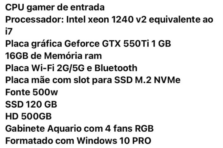 pc game, 16 de ram i7 - Foto 2