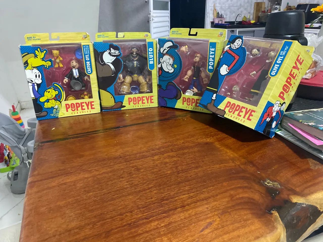 Lote de Boneco Popeye Classics 
