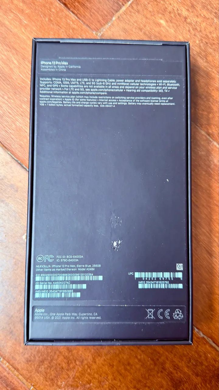 iphone 13 pro max 256gb sierra blue - Foto 4