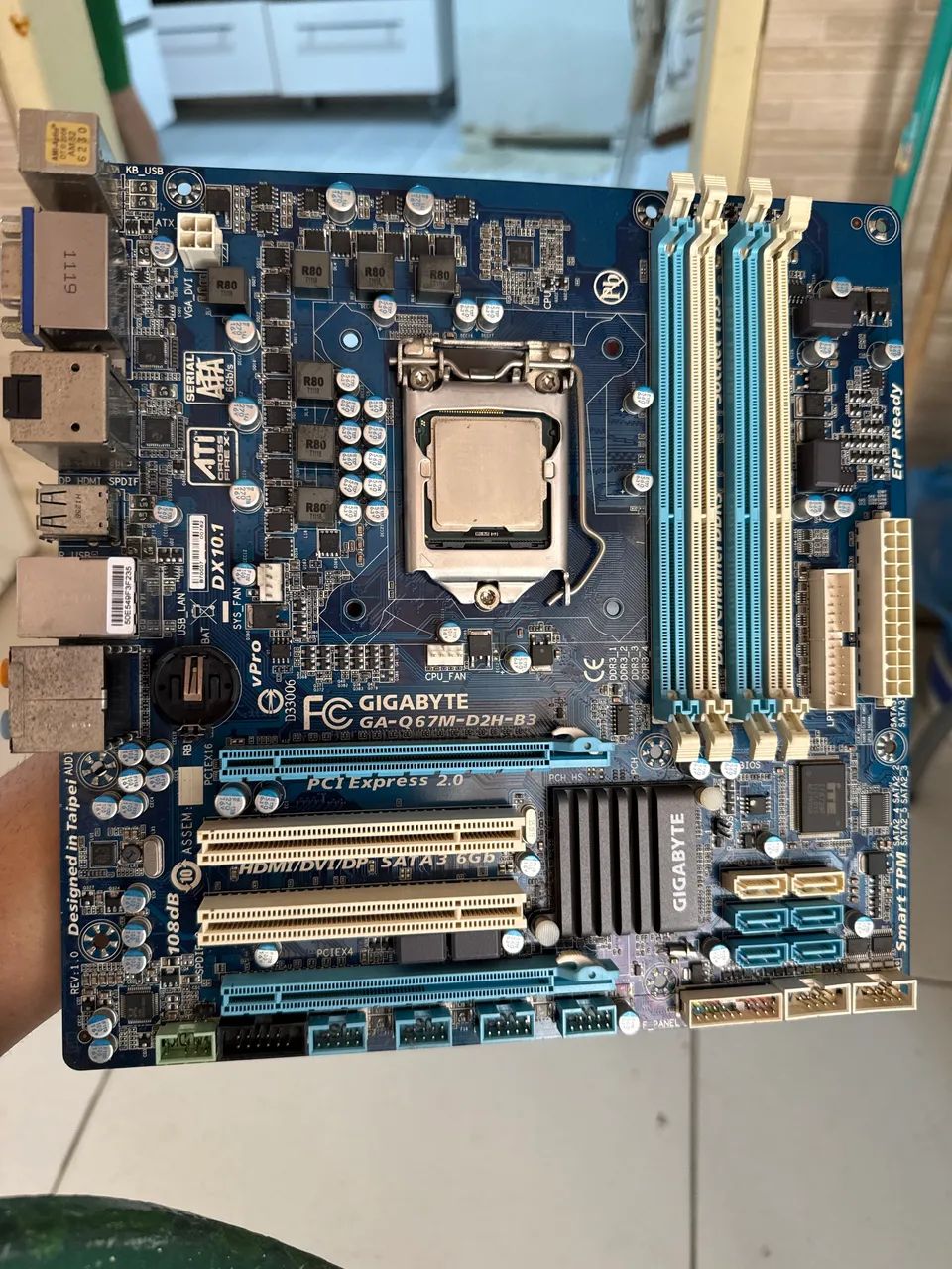 Placa mãe gigabyte ddr3