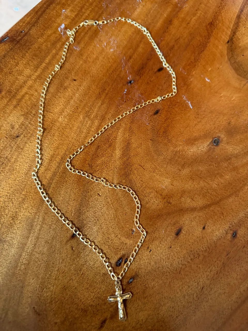 Cordão e pulseira ouro 18 k - Foto 4
