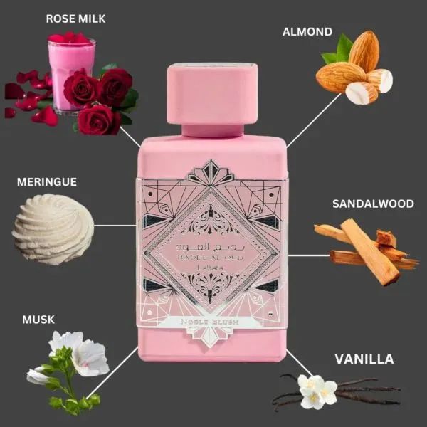 Perfume Noble Blush Lattafa - Foto 4